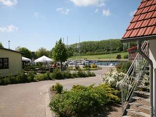 Blick zum Hafen